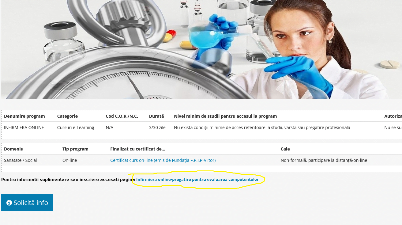 Read more about the article Cursuri de calificare online pentru infirmiere? Ar trebui interzise …