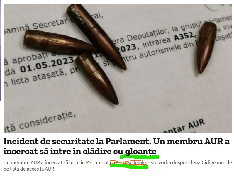 Read more about the article Redactorii de la Digi24 „e proști”. Cartușul nu-i glonț